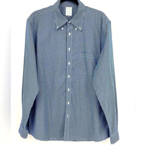 Brooks Brothers Men’s Milano Fit Shirt Size 17-36 Like New - Picture 1 of 7